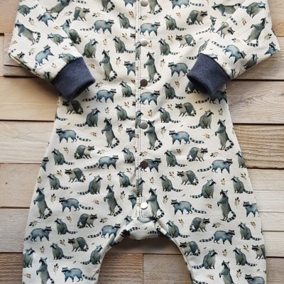 Jumpsuit "Wasbeertjes"