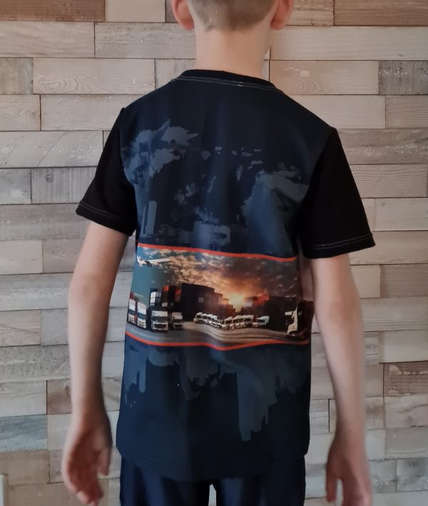 Shirt "Roadtrip km" - Afbeelding 2