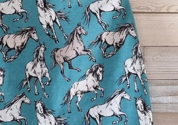 Jurk "Happy horses" - Afbeelding 2