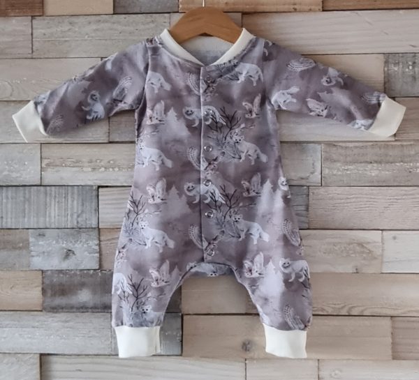 Jumpsuit "Witte vosjes"