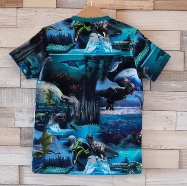 Shirt "Space dino 2" - Afbeelding 2